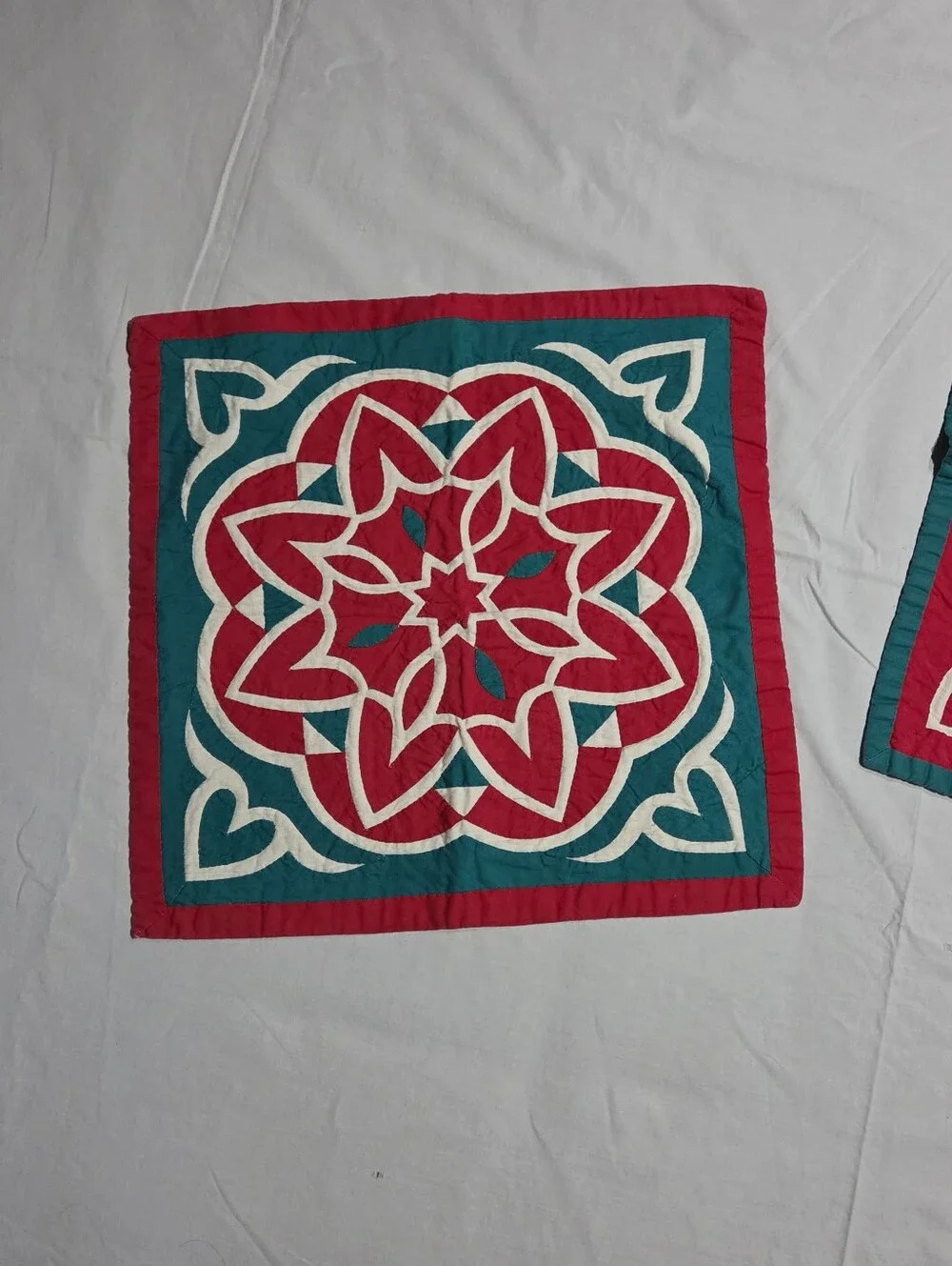 Egyptian Khayamiya Hand Stitched Applique Throw Pillow Covers 17